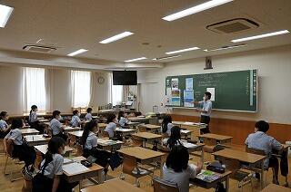 分散登校が始まりました。のサムネイル画像