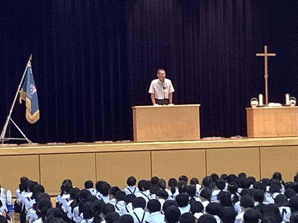 2学期始業式・避難訓練のサムネイル画像